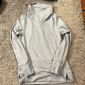 Apana medium women’s light weight sweatshirt in light blue.